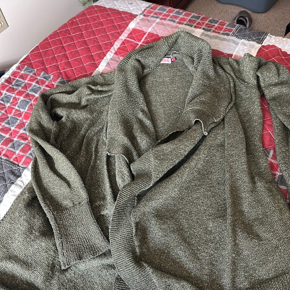 So cardigan  Medium